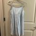 American Eagle Outfitters Dresses | American Eagle Babydoll Dress, Bow Back | Color: Blue/White | Size: S