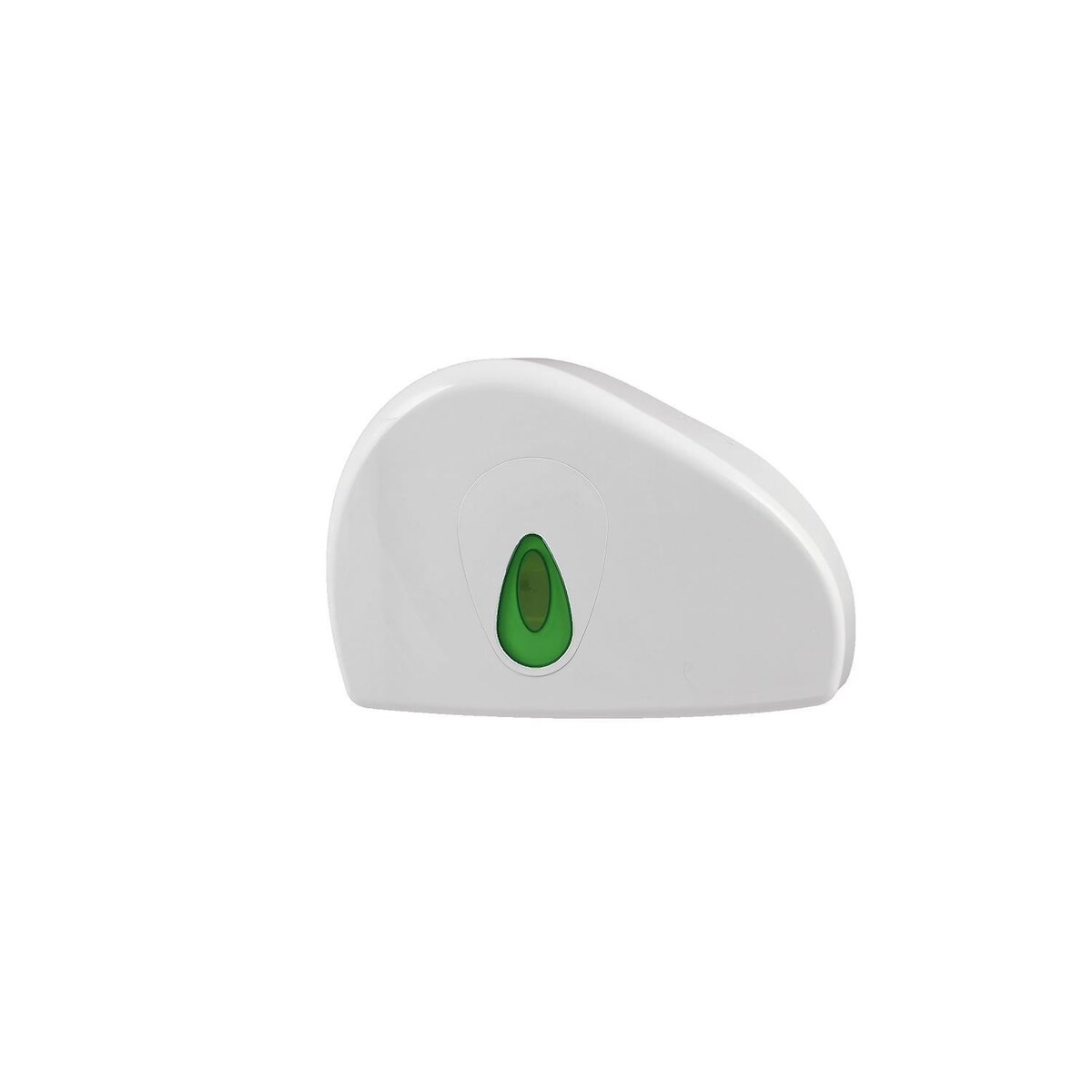 All Care PlastiQline Großrollenspender MINI + Restrolle - Kunststoff - Farbfenster grün Image