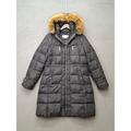 Michael Kors Jackets & Coats | Michael Kors Goose Down Puffer Jacket Coat Parka Faux Fur Hood Trim Brown Large | Color: Brown | Size: L