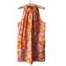 J. Crew Dresses | J .Crew Factory- Pink/Orange Halter Neck Dress With Floral Print | Color: Orange | Size: 8