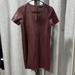 Zara Dresses | Faux Leather From Zara | Color: Red | Size: S