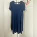 Lularoe Dresses | Lularoe Navy Carly - Womens Size Large | Color: Blue | Size: S