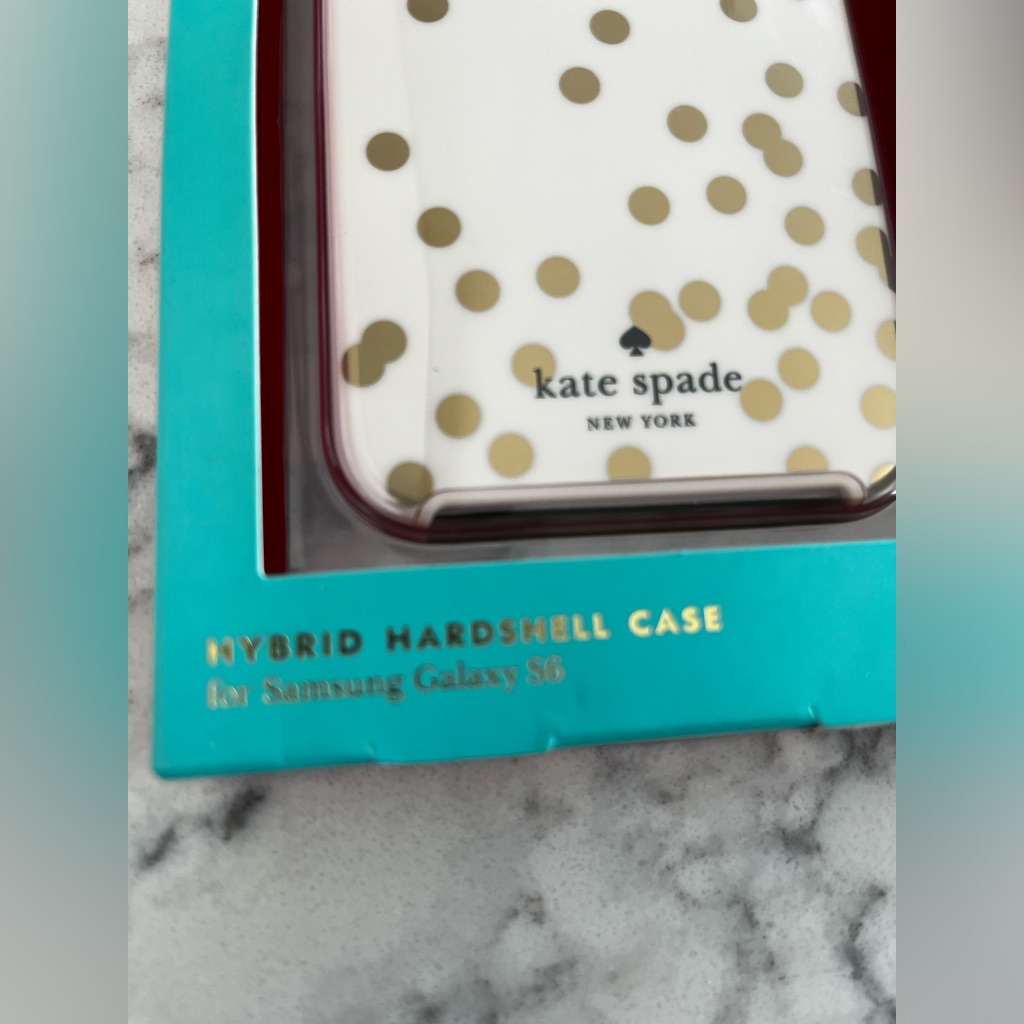 Kate Spade Cell Phones & Accessories | Kate Spade Phone Case New In Box. Galaxy | Color: White | Size: Os