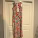 Lilly Pulitzer Dresses | New With Tags Size 6 Pink And Orange Lily Maxi Dress. | Color: Pink | Size: 6