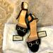 Gucci Shoes | Gucci Black Leather Platform Sandals. Size 39 1/2 | Color: Black | Size: 9.5