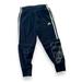 Adidas Bottoms | Adidas Youth Boys Size 6 Sweatpants 100% Cotton Joggers Black | Color: Black/White | Size: 6b