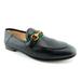 Gucci Shoes | Gucci Webbed Horse Bit Black Leather Convertible Mule Loafer Flats 38 | Color: Black | Size: 38eu