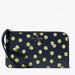 Kate Spade Bags | Kate Spade Lucy Tennis Toss Printed Saffiano Medium L-Zip Wristlet, Blue Nwt | Color: Blue/Yellow | Size: Os