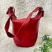 Coach Bags | Coach Vintage Duffle Feed Sac Shoulder Bag 9085 Red Cowhide Leather Size Xl | Color: Red | Size: Osuk