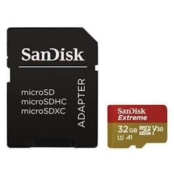 SanDisk Extreme 32 GB MicroSDHC UHS-I Klasse 10 Image