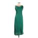 Paper Heart Casual Dress - Slip dress: Green Dresses - Women's Size Medium