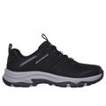 Skechers Women's Relaxed Fit: Trego - Trail Destiny Sneaker | Size 8.0 Wide | Black/Charcoal | Synthetic/Textile