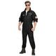 Widmann S.W.A.T. Kostüm für Herren | Swat Overall in schwarz | Verkleidung Gruppenkostüm Fasching Karneval XXL