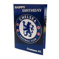 Chelsea F.C. Geburtstagskarte mit Musik, Blau
