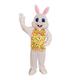 Oshhni Easter Rabbit Costume, Easter Bunny Costume, Adult Cartoon Doll Costume Cosplay Costume Apparel for Role Play Party Prop, Yellow