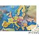 Adults Jigsaw Puzzle 1000 Pieces Puzzle Map of Europe Wooden Puzzles Puzzles Master Puzzle Educational Toy Games Family Decoration 1000pcs (75x50cm)