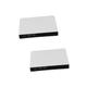 Homoyoyo 2pcs Dvd Burner Desktop Speaker Stands Portable Dvd Drive Cd Writer Computer External Drive Computadoras Laptop En Portable Optical Drive Cd Drive for Laptop Usb Player White Abs