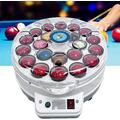 TANZEM Pool Ball Polisher/Pool Balls Set,Snooker Ball Cleaning Machine, Pool Ball Cleaner Polishing Machine Is Suitable Billiards Ball Set Snooker Ball Set, 22 Pool Ball,22-ball