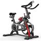 Household Exercise Bike Spinning Bike Bicycle Run Bicycle Indoor Movement Lose Weight Fitness Equipment 101 * 49 * 116CM Body Sculpting (Black) (Black)