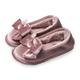 PRETTY YOU Ladies Slippers Luxury Ballerina Style Elegant Warm Breathable Anti Slip Sole Extra Thick Underfoot Padding & Long-Lasting for In-outdoor Alissia Pink