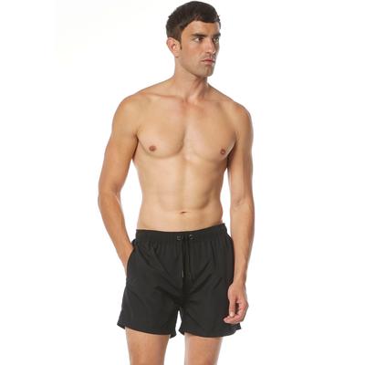 Badeshorts BRUNO BANANI "Boxer Wave Line 2.0 Swim", Herren, Gr. L (6), N-Gr, schwarz, Microfaser, Polyester, unifarben, klassisch, Badehosen, mit Tunnel-Gummibund Image