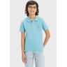 "Poloshirt LEVI'S KIDS ""LVB BACK NECK TAPE POLO"" Gr. 14 (164), blau (stillwater) Jungen Shirts Poloshirts for BOYS"