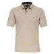 Poloshirt CASAMODA "CASAMODA Polo-Shirt uni" Gr. XL, beige (champagner) Herren Shirts Poloshirts