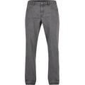 Bequeme Jeans URBAN CLASSICS "Herren Open Edge Loose Fit Jeans" Gr. 28, Normalgrößen, grau (midgrey) Herren Jeans