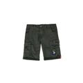 Shorts ALPHA INDUSTRIES "ALPHA Kids - Crew Short Patch Kids" Gr. 12, Normalgrößen, grau (greyblack) Jungen Hosen Alpha Industries