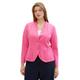 Jerseyblazer TOM TAILOR PLUS Gr. 50, pink (carmine pink) Damen Blazer