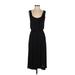 Maeve Casual Dress - Party Scoop Neck Sleeveless: Black Print Dresses - Women's Size X-Small