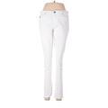 Adriano Goldschmied Jeggings - Mid/Reg Rise: White Bottoms - Women's Size 28