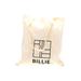 BILLIE The Label Shoulder Bag: Ivory Solid Bags