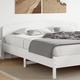 vidaXL Tête de lit blanc 180 cm bois massif de pin