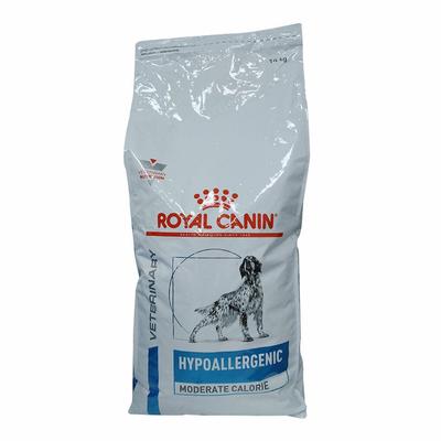 Royal Canin Canine Hypoallergenic Moderate Calorie 14kg 14 kg Pellets
