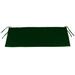 48" x 20" Outdoor Bench Cushion with Ties - 19.5'' L x 48'' W x 3'' H