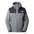 The North Face Jacke "Antora" Herren smoked pearl/tnf black, Gr. L, Polyester, Funktionale Shelljacke für