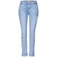 Street One Loose Fit Jeans Damen authentic indigo bleached, Gr. 32-28, Baumwolle, Weiblich Denim Hosen