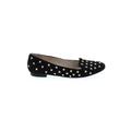 MICHAEL Michael Kors Flats: Slip On Chunky Heel Casual Black Shoes - Women's Size 8 1/2 - Almond Toe