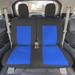 FH Group Neoprene Custom Fit Rear Set Seat Covers For 2020-2022 Ford Explorer Base Fabric in Blue | 1 H x 17 W x 26.5 D in | Wayfair