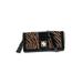 White House Black Market Clutch: Black Zebra Print Bags