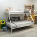 Isabelle & Max™ Osullivan Twin-Over-Full Platform Bed in White | Wayfair 3586F854E2334EE48826795FFBC3A17B