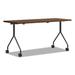 HON Rectangular Bi-Fold Table Wood in Brown | 29 H x 72 W x 30 D in | Wayfair HONPT3072NSPINC