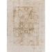 Brown/White 83.85 x 62.99 x 0.12 in Area Rug - Ophelia & Co. Norene Oriental Machine Woven Area Rug in Brown/Cream | Wayfair