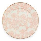 MacKenzie-Childs Rosy English Garden Enamel Serving Platter All Ceramic in Pink/White | 2 H x 16 W x 16 D in | Wayfair 89219-2112