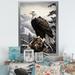 Millwood Pines Mosaic Bold Eagle Majesty I On Canvas Print Metal in Brown/White | 32 H x 16 W x 1 D in | Wayfair 630492D5B4B24134B0B418D4683A9CEB