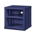 17 Stories Roderica Metal Nightstand Metal in Blue | 20 H x 20 W x 17 D in | Wayfair 88390EEE853D4F6FB7E0B1B9BCC9961C