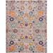 Gray/Green Rectangle 9' x 12' Area Rug - Bungalow Rose Justien Floral Silver/Orange/Pink Area Rug | Wayfair BB5EA24598B5449DAAE05BE04AD23A7E