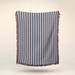 Softroom Red & White Striped 100% Cotton Woven Throw Cotton in Gray | 52 H x 37 W in | Wayfair PRT-GEN-AT3752222