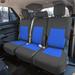 FH Group Neoprene Custom Fit 2Nd Row Set Seat Covers For 2020-2022 Ford Explorer Base Fabric in Blue | 1 H x 17 W x 26.5 D in | Wayfair